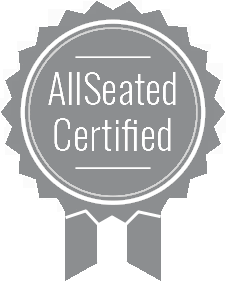 All Seated Certified Logo Grey
